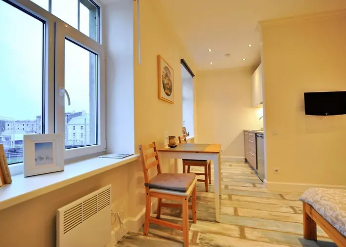 Gertrudes In Light-filled In Апартаменты Рига