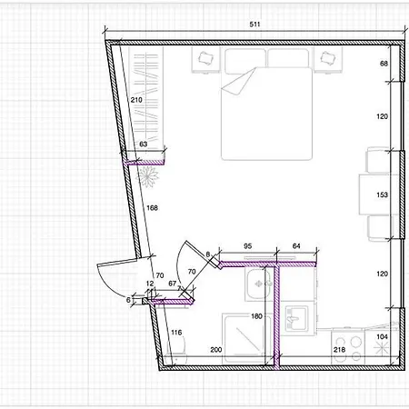 Gertrudes In Light-filled In דירה *